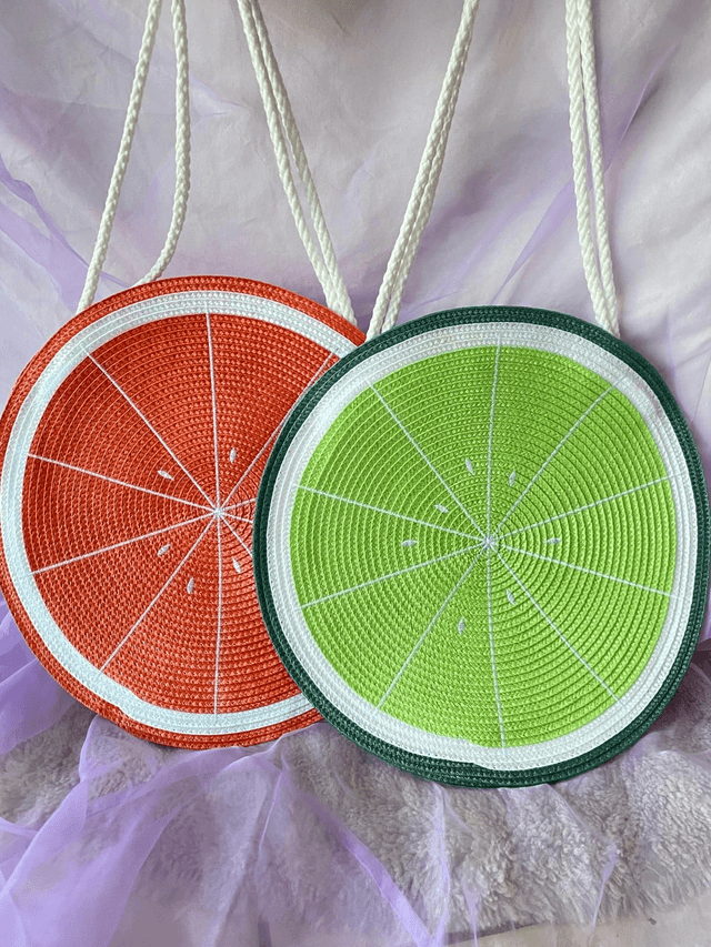 Sac cabas citron vert 