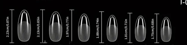 Press-on capsules amande moyenne