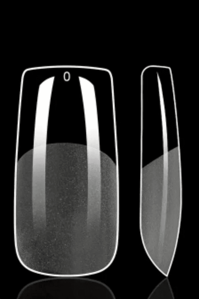 Press-on capsules square moyen 