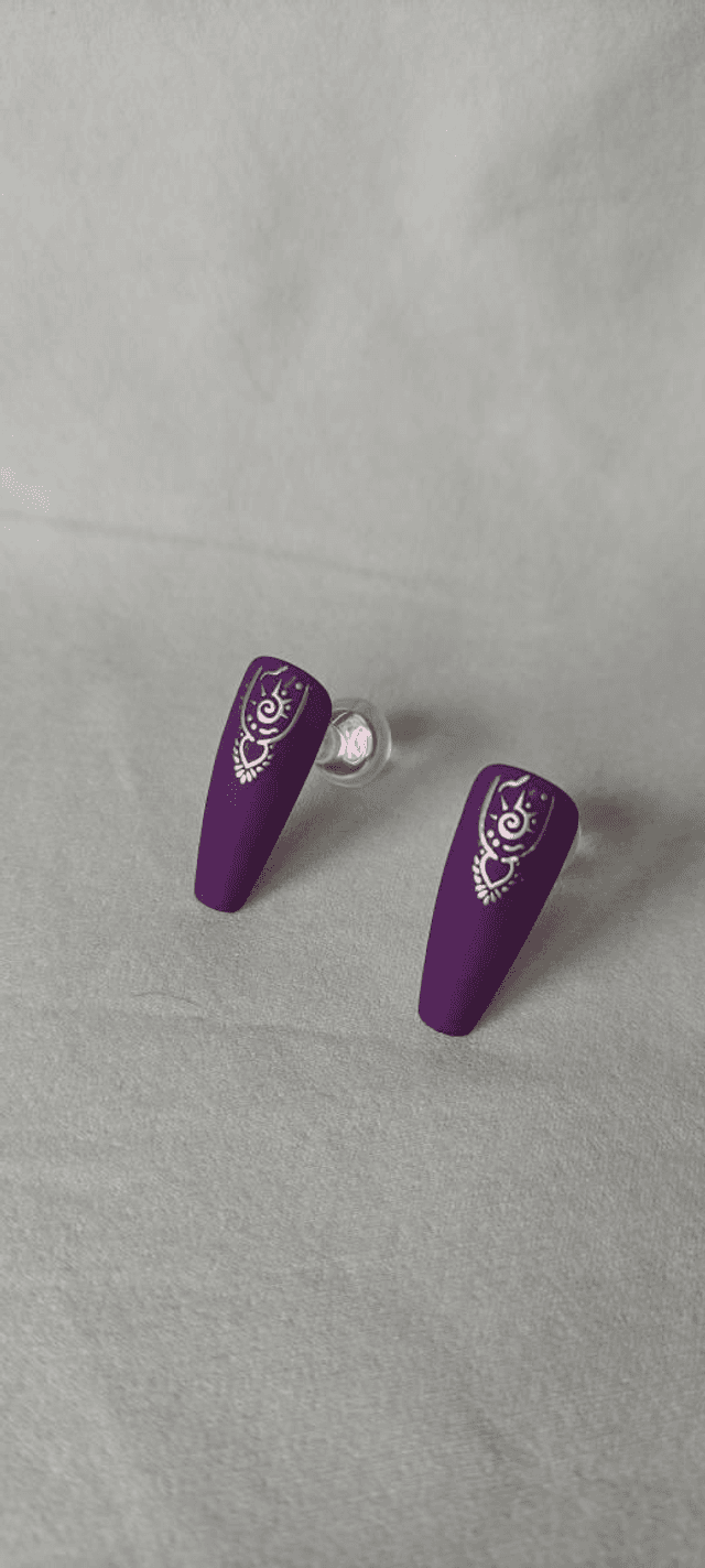 Violet arabesque taille 1