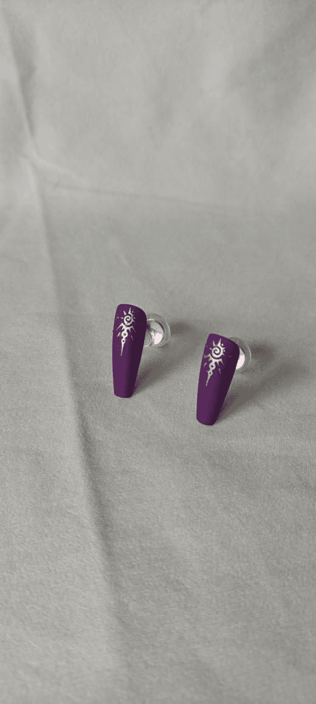 Violet arabesque taille 4
